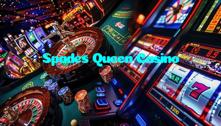 Spades Queen Casino casino presented on mobile device in Pakistan with slots and live games