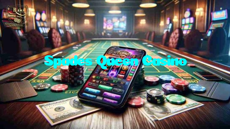 Spades Queen Casino casino presented on mobile device in Pakistan with slots and live games